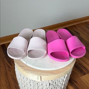 Crocs Slides set (sz 10) - 2pairs